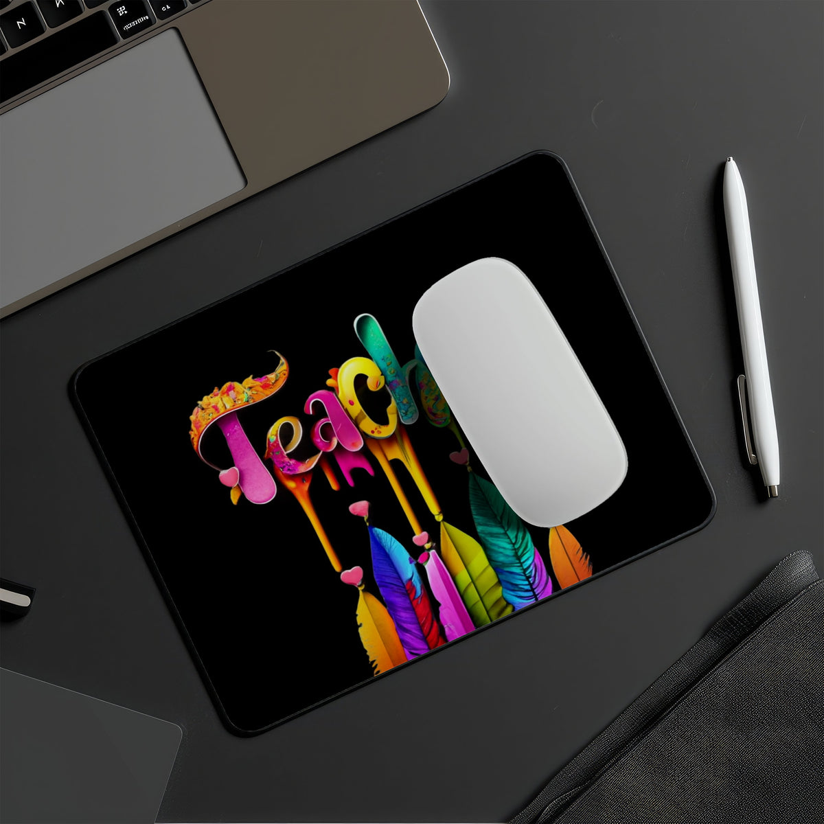 School Teacher Non-Slip Computer Mousepad Mouse Pad